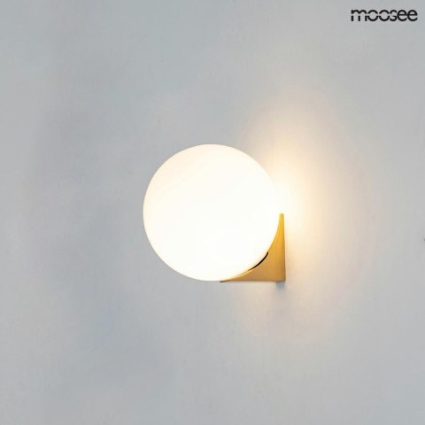 MOOSEE lampa ścienna BOLL złota MOOSEE lampa ścienna BOLL złota
