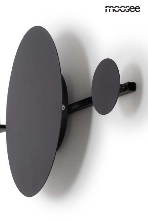 MOOSEE lampa ścienna SHADOW HANG z wieszakiem czarna MOOSEE lampa ścienna SHADOW HANG z wieszakiem czarna