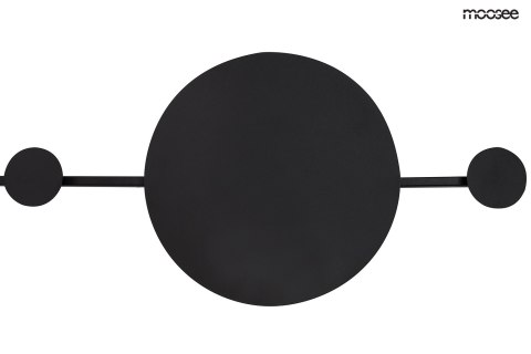 MOOSEE lampa ścienna SHADOW HANG z wieszakiem czarna MOOSEE lampa ścienna SHADOW HANG z wieszakiem czarna