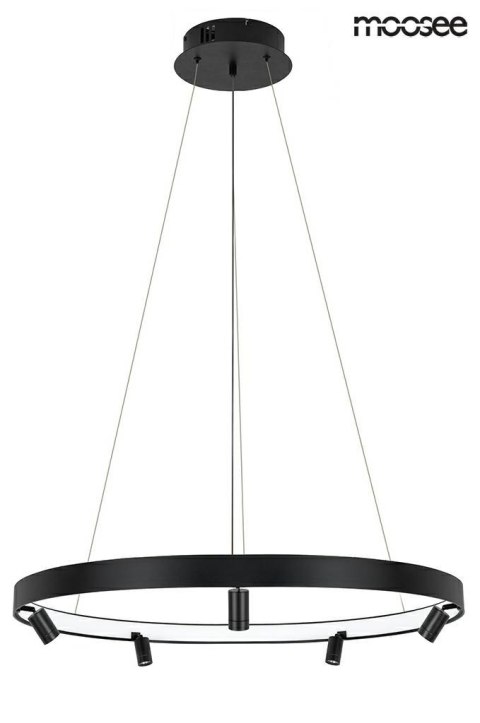 MOOSEE lampa wisząca CIRCLE SPOT 98 BLACK czarna MOOSEE lampa wisząca CIRCLE SPOT 98 BLACK czarna