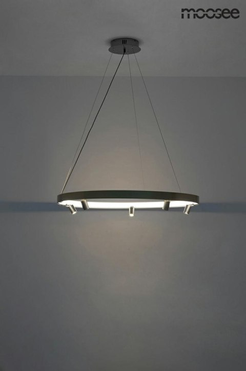 MOOSEE lampa wisząca CIRCLE SPOT 98 BLACK czarna MOOSEE lampa wisząca CIRCLE SPOT 98 BLACK czarna