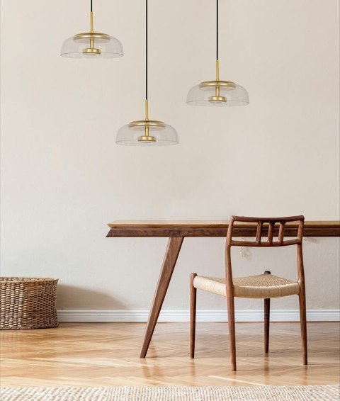 MOOSEE lampa wisząca EDEN złota MOOSEE lampa wisząca EDEN złota