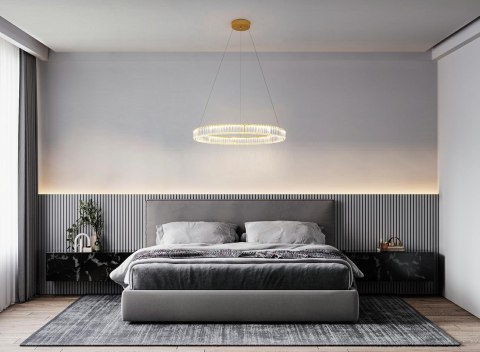 MOOSEE lampa wisząca LIBERTY 100 złota MOOSEE lampa wisząca LIBERTY 100 złota