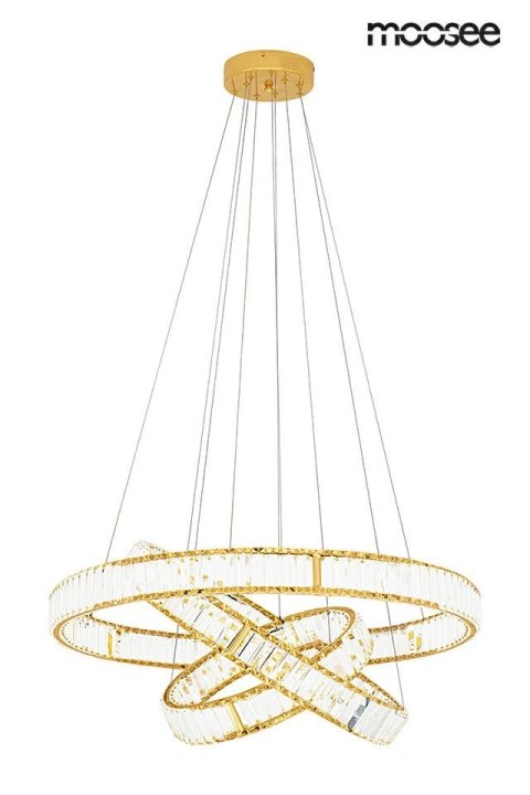 MOOSEE lampa wisząca LIBERTY TRIPLES złota MOOSEE lampa wisząca LIBERTY TRIPLES złota