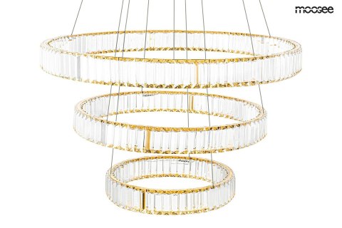 MOOSEE lampa wisząca LIBERTY TRIPLES złota MOOSEE lampa wisząca LIBERTY TRIPLES złota