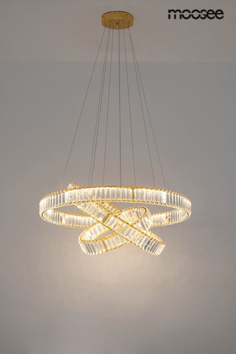MOOSEE lampa wisząca LIBERTY TRIPLES złota MOOSEE lampa wisząca LIBERTY TRIPLES złota