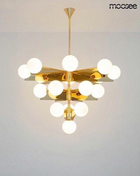 MOOSEE lampa wisząca SOLEI złota MOOSEE lampa wisząca SOLEI złota