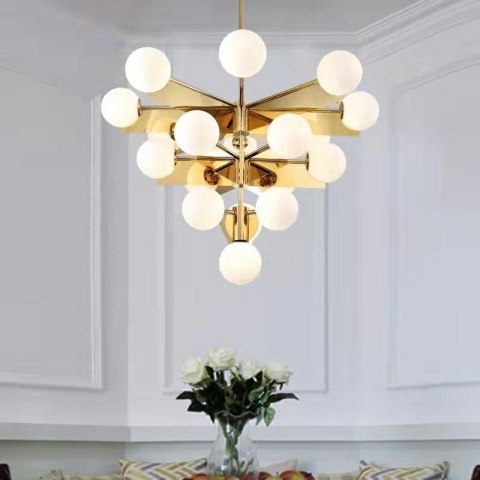 MOOSEE lampa wisząca SOLEI złota MOOSEE lampa wisząca SOLEI złota