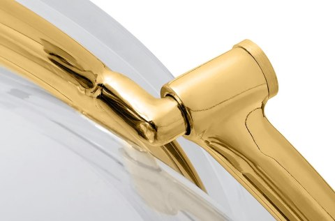 Fotel BUBBLE STAND 2 GOLD VELVET poduszka czarna Fotel BUBBLE STAND 2 GOLD VELVET poduszka czarna