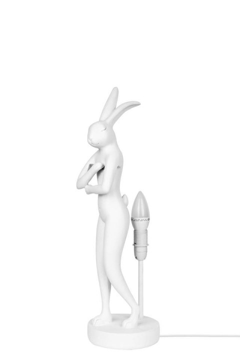 KARE lampa stołowa RABBIT 50 cm biała / różowa KARE lampa stołowa RABBIT 50 cm biała / różowa