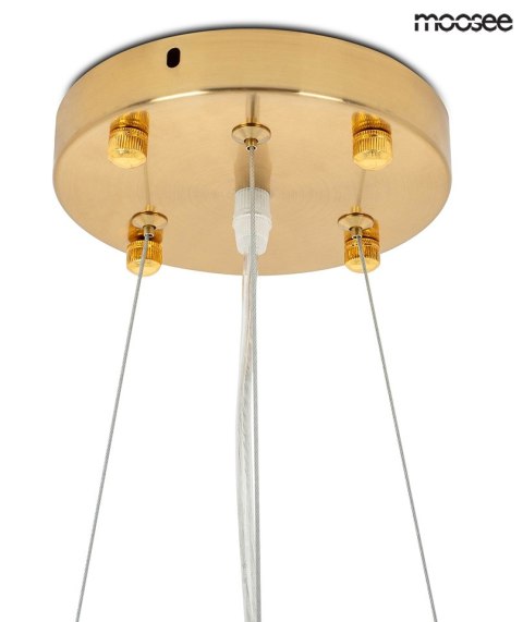 MOOSEE lampa wisząca COSMO 72 złota MOOSEE lampa wisząca COSMO 72 złota