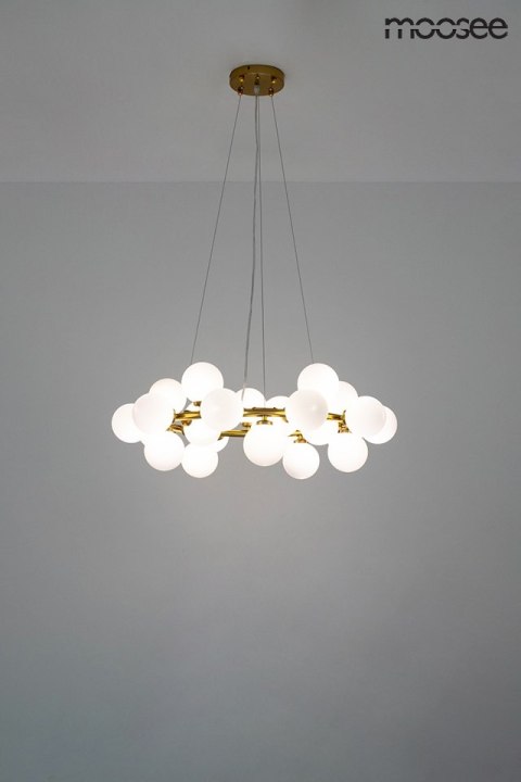 MOOSEE lampa wisząca COSMO 72 złota MOOSEE lampa wisząca COSMO 72 złota