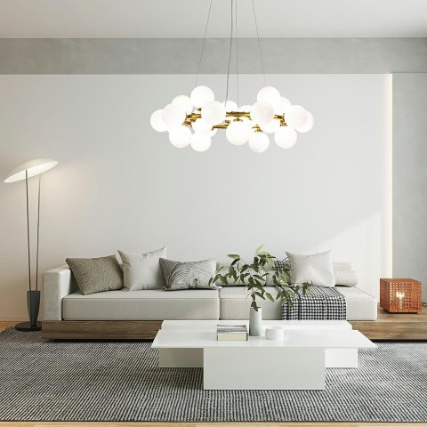 MOOSEE lampa wisząca COSMO 72 złota MOOSEE lampa wisząca COSMO 72 złota