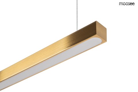 MOOSEE lampa wisząca LINUS 120 złota MOOSEE lampa wisząca LINUS 120 złota