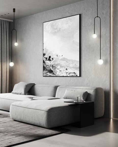 MOOSEE lampa wisząca LOW czarna MOOSEE lampa wisząca LOW czarna