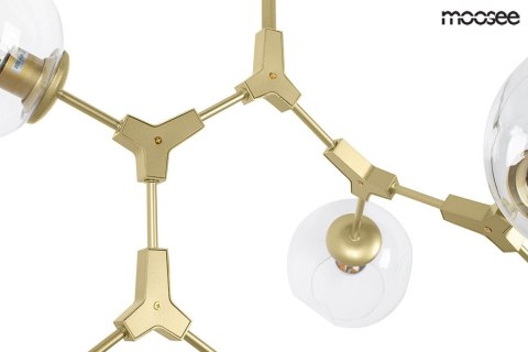 MOOSEE lampa wisząca SPLIT 6 złota MOOSEE lampa wisząca SPLIT 6 złota