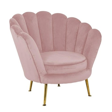 RICHMOND fotel PERLA PINK VELVET