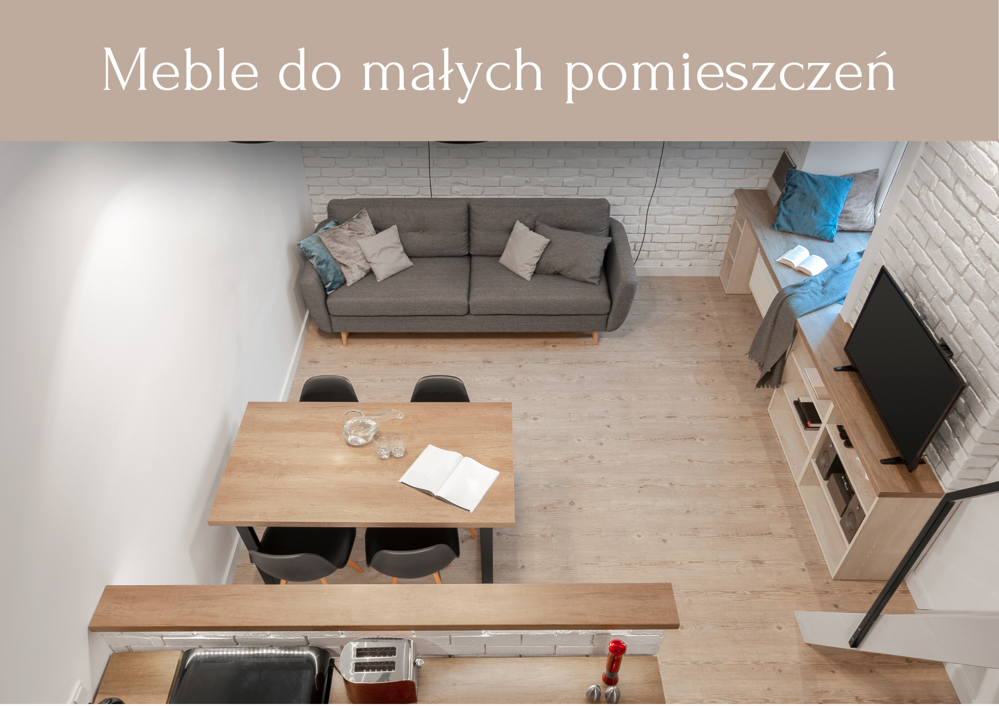 Jak zaprojektować meble do małej przestrzeni?